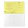 Notebook 12 sheets in the Erichkrause line classic Coverpro Neon, plastic cover, offset block, whiteness 100%, yellow