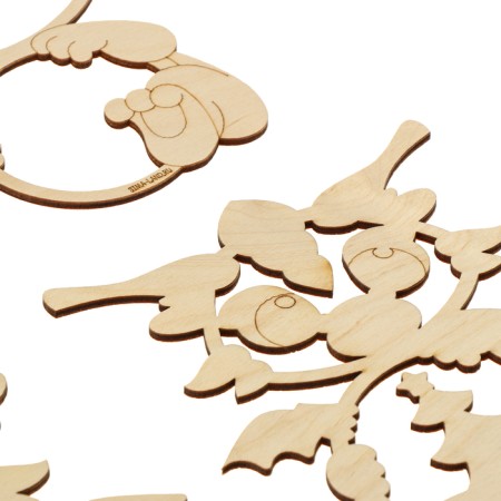 Set for creativity. Wood painting "Dragon"-5