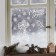 Stickers for the windows "Grandfather Frost", reusable, 33 x 50 cm, new year