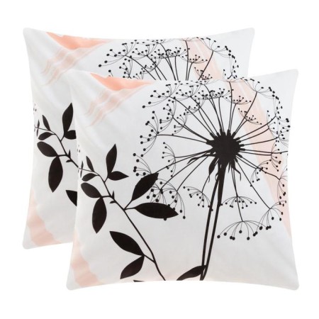 Set of pillowcases Ethel "Dandelions" (type 2) 70x70 cm - 2 pcs, 100% cotton, pylon