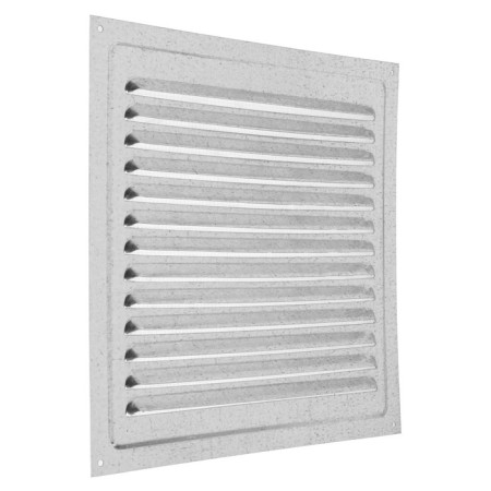 Ventilation grate Zein Lux RM3030C, 300 x 300 mm, with a grid, metal, galvanizing-4