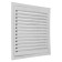 Ventilation grate Zein Lux RM3030C, 300 x 300 mm, with a grid, metal, galvanizing