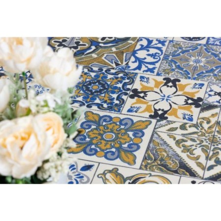 Tables "Alba" mosaic, 120x140 cm, blue-1