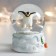 Souvenir Polystone Water Ball "Penguin in the Snow" 7x6.7x8.8 cm