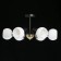 Hamburg chandelier, size 66x28x66 cm, 240W 6xe27 IP 20