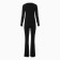 Kit (jumper, trousers) female minku, color Black Rr. 44