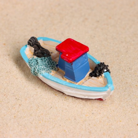 Souvenir ship "Fisherman" 5cm, mix-1