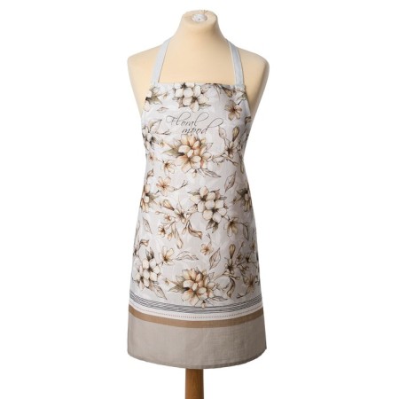 Apron "Ethel" Floral Mood 70x60 cm, 100% cotton, reps 210 g/m2-4