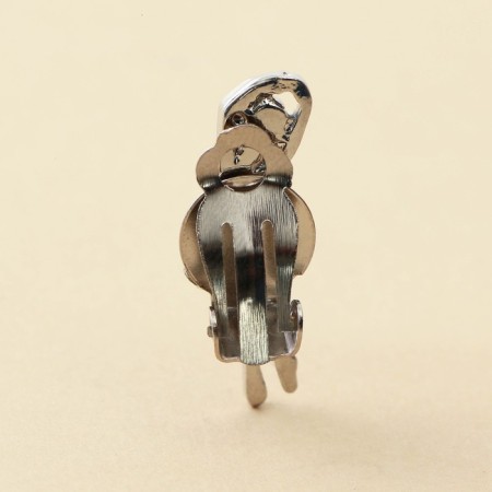 Earrings Clips and pendant “Live Dream”, 8 x 9 cm-4