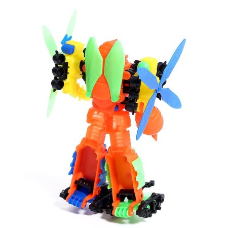 Set of robots "insects", 5 transformers, gather in 1 robot-10