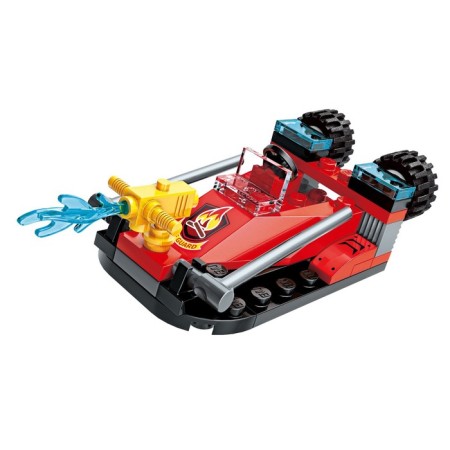 Designer "Firefighters. Transport ", 8 species, mix color, in a package-4