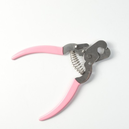 Claw-sequel with a rubberized handle, a hole of 11 mm, pink-3