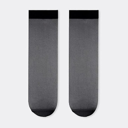 Women's cavalry socks 20den, black color, size 23-25-1