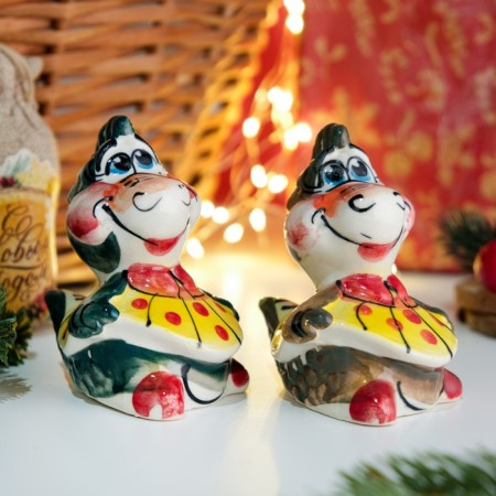 Souvenir Dragon "Tanya", Gzhel, Color