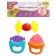A set of rattles "Our baby" with elastic elements, 3 pcs