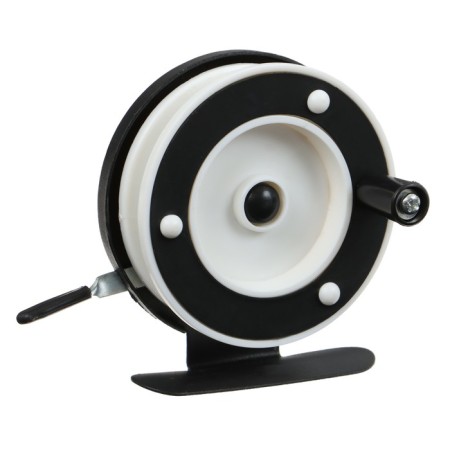 Inertial coil, plastic metal, diameter 6.3 cm, black white color, 701a-5