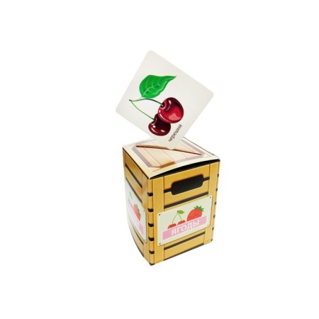Board developing game "Smart Sorter" Fruits, Berries, Vegetables, Mushrooms "-4