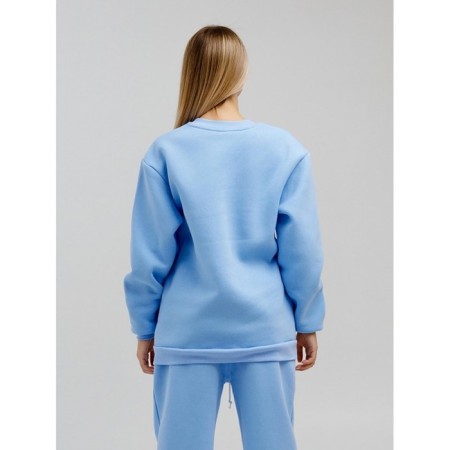 Women's sweel down with comb, size 48, blue color-2