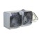 Sketch "Study" Sche PA16-244C, 16 A, double, external, with salary, color gray color