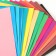 Cardboard Color, A4, 16 sheets, 16 colors, non -mercenary, bilateral, in a folder, 200 g/m², cold heart