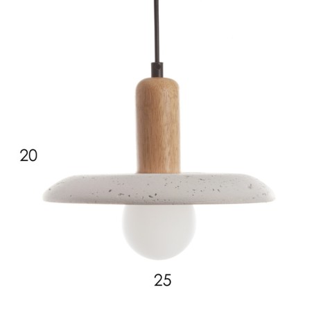 Lamp "Anter" G9 Gray 25.5x25.5x18.5-168 cm-5