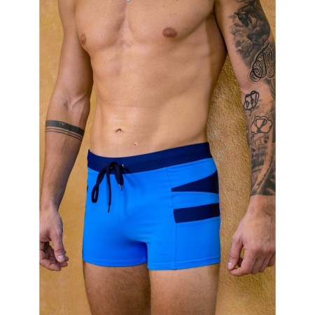 Male bathing panties, size 54, blue color, dark blue
