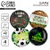 Bouquet of balls “Happy Birthday”, green, for a boy, foil, set 4 pcs.