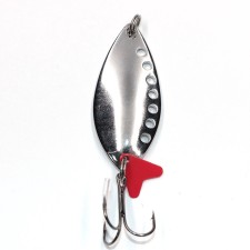 Flowering oscillating Namazu Long Hole, 17 g, color 01 silver