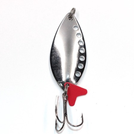 Flowering oscillating Namazu Long Hole, 17 g, color 01 silver