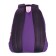 School backpack, 39 x 30 x 20 cm, Grizzly, ergonomic back, + keychain, purple