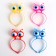 Carnival rim "Eyes", light, color mix