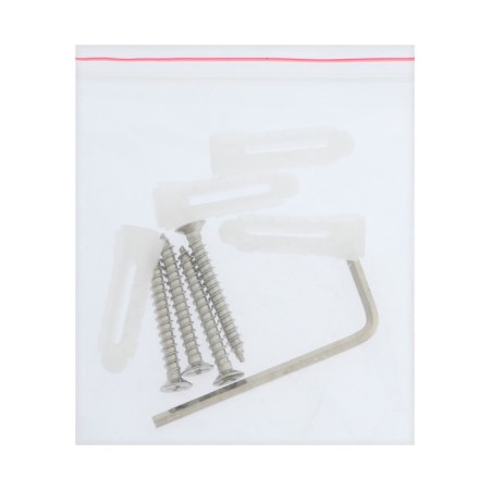 ACCOONA towel holder is a single, 60 cm, black color, brass-2