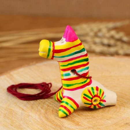Filimonovskaya toy - whistle "Horse"-2