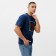 Men's T-shirt Minaku "Key" Blue color, rn 50