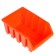Metizov tray No. 4, 350x235x155 mm, orange