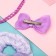 Solokha hair set (rim, clamp, elastic band) Cage, lilac