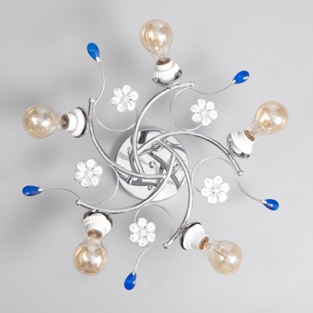 Vivian chandelier BP 5x40W E27 Chrome Model: 2612358-3