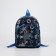 Baby backpack on lightning, blue color