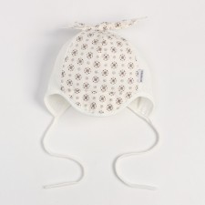 Baby hat, beige color, size 42-44