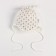 Baby hat, beige color, size 42-44