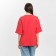 Women's T-shirt MIST BASIC, S-M size, red color