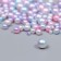 Beads for creativity plastic "Round. Gradient. Mermaid Lilac" D = 3-8 mm, set 10 grams