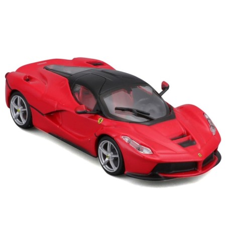 BBURAGO Ferrari Laferrari, Die-Cast, 1:43, Red color-4