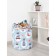 Basket for toys "New Year's balls, size 35x35 cm