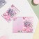 Postcard "On Birthday!" Congrev, embossing, bouquet, 12.5 x 19.4 cm