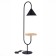 The floor lamp ST LUCE. SL1802.405.01. Amiro. 1x60 W, E27, 43x43x140 cm, black color
