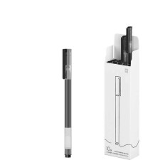 Ручка Xiaomi Mi High-capacity Gel Pen (BHR4603GL), гелевая, набор 10 шт, черная