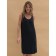 Female dress, size l, black color
