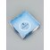 Cookie box, confectionery packaging, "present for you", 12 x 12 x 3 cm