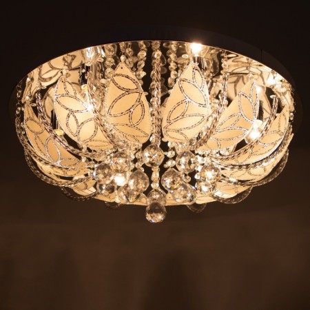 Chandelier 55652/600 CR chrome 8x40W E14 LED-RBP PDU 60x60x27cm-4